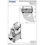 BP53 lis na papír nebo folii vázání drátem