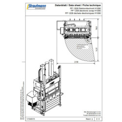 PP1208 Lis na electronic scrap H1090, vázání drátem