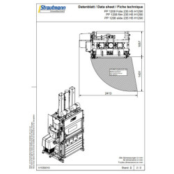 PP1208 Lis na folii 235 H1290, vázání páskou 4x 25mm V1530010