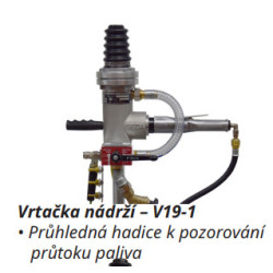 Navrtávací zařízení nádrží - &quot,Heavy duty&quot, s jednocestným ventilem