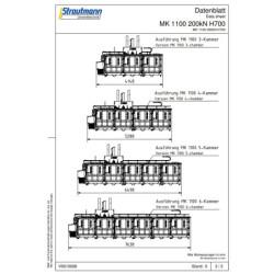 Lis MK1100 200kN s dvěma komorama H700