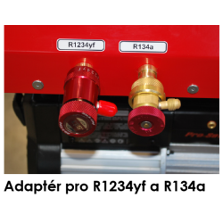 Odsávání klimatizace R1234yf/R134a/vozík/váha