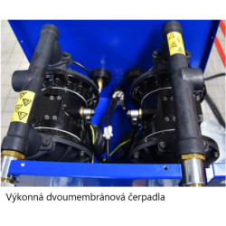Modul 2 s dvěma sloupy, dvěma rameny a dvakrát palivo GP