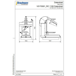 Lis do kontejneru RC1100 1100L