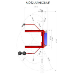 Jumbo Tower s trnoží pro auta 51073