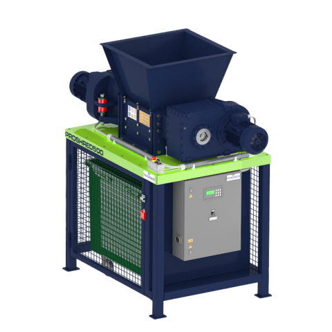 2 hřídelový drtič 2x5,5 kW