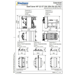 BaleTainer plnění z rampy, 22 kW, PET V4130099