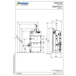 BP4 lis na papír a folii vázání páskou XL