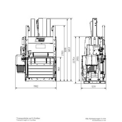 BP53 lis na papír nebo folii vázání páskou