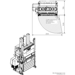 BP53 lis na papír nebo folii vázání páskou