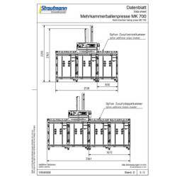 MK700 Paketovací lis Premium 40 kN V5040008