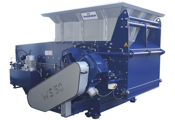 Drtič 75 kW, kapacita max.3000 kg/hod