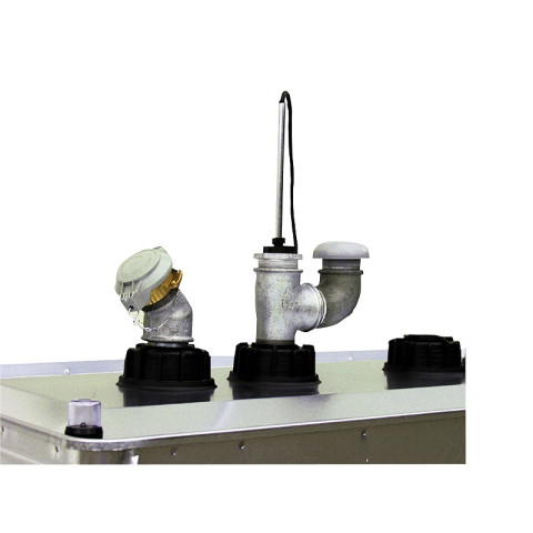 Odsávací potrubí s přípojkou pro cisternu