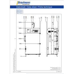 BP4 lis na papír a folii vázání páskou