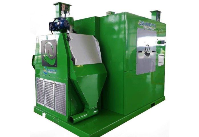 Separátor s turbem 57kW 800-900kg/h