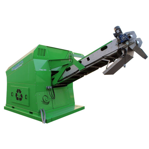 Předdrtič 39 kW/dopravník a magnet