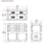 Předdrtič 78 kW/dopravník a magnet