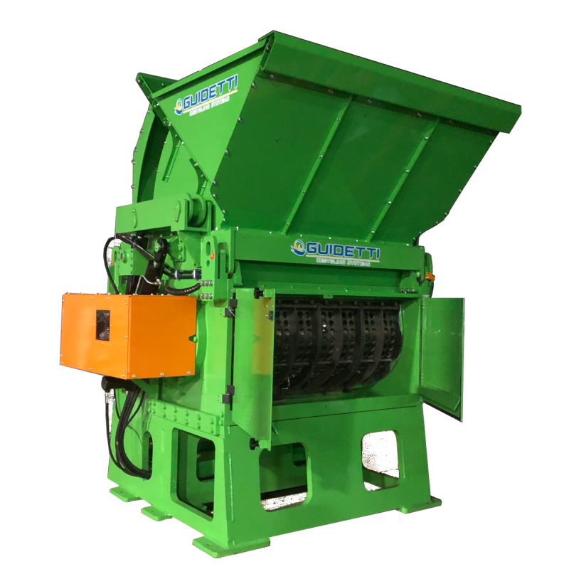 Předdrtič 132 kW/dopravník a magnet