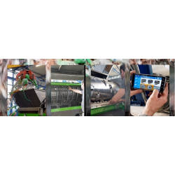 Předdrtič 132 kW/dopravník a magnet