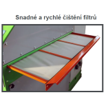 Suchý separátor 3,5 kW 1500 kg/hod