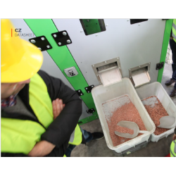 Drtič kabelů 100 kW, 1500 kg/hod