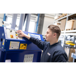 BP10 lis na papír a folii vázání páskou