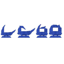 Dvouválcový lis (6m box) s diesel. motorem a dálkovým ovládáním