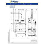 BP10 lis na papír a folii vázání páskou