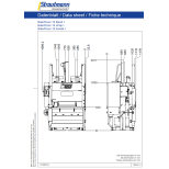 BP18 lis na papír a folii vázání páskou