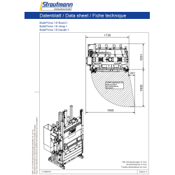 BP18 lis na papír a folii vázání páskou