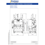 BP18 lis na papír a folii vázání páskou