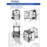 JLB Jumbo-Poloautomatický lis, s kyvadlem pro PET, QuickLink, 2R