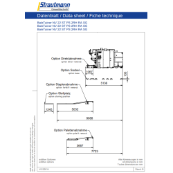 BaleTainer plnění z rampy, 22 kW, zesílený