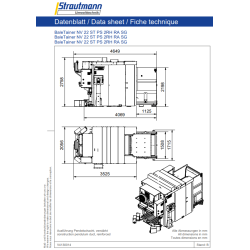BaleTainer plnění z rampy, 22 kW, zesílený