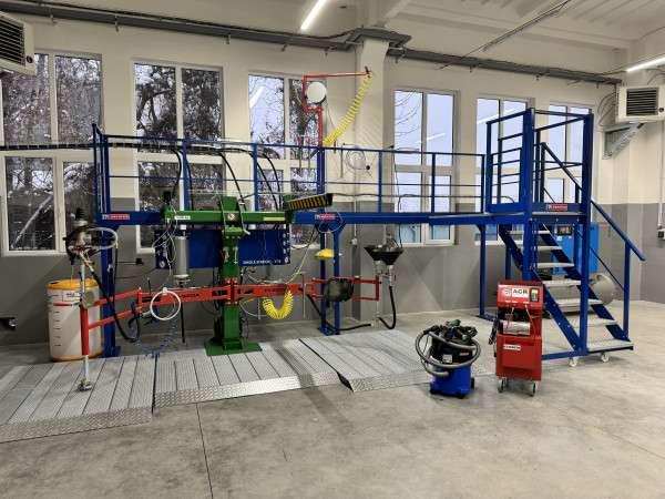 SEDA odsávací linka Single station, odsávání klimatizace, vyřezávačka skel, deaktivace airbagů – Chomutov