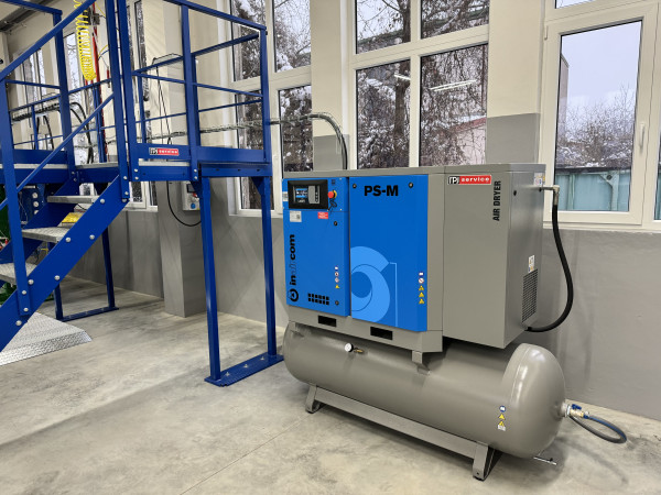 Inaircom šroubový kompresor 11kW – Chomutov