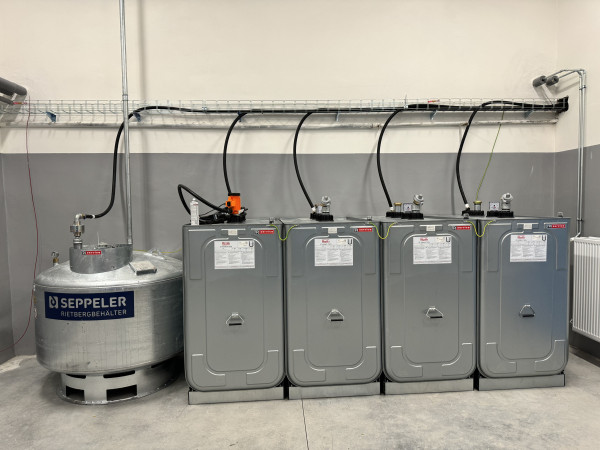 SEDA dvouplášťové nádrže na kapaliny, rozvody kapalin – Chomutov