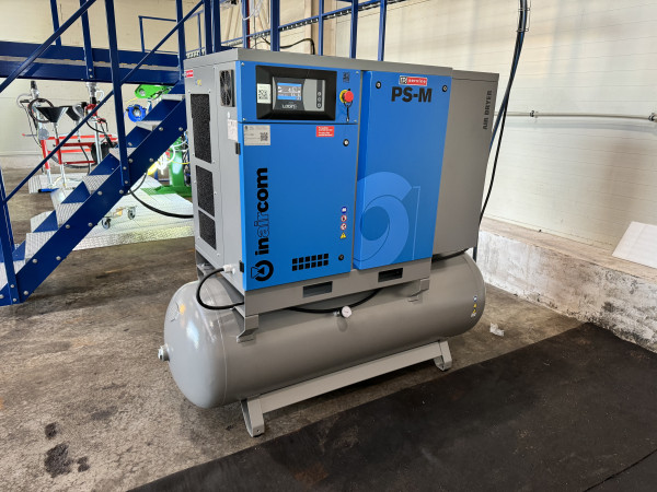 Inaircom šroubový kompresor 11kW – Moravský Krumlov