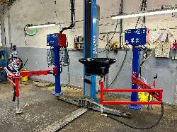 SEDA odsávací linka Modul2, nádrže na kapaliny, kompresor – Hlučín